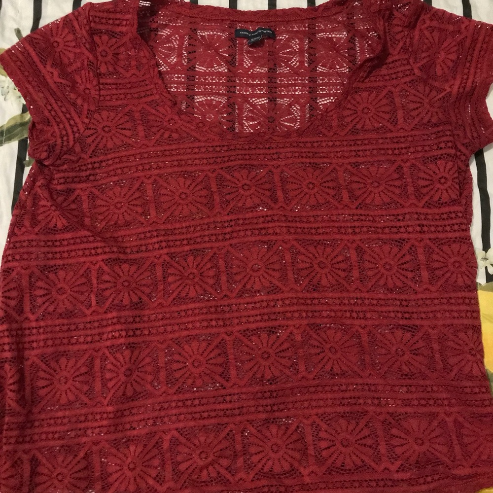 Lace-knit Blouse from American Eagle Outfitters